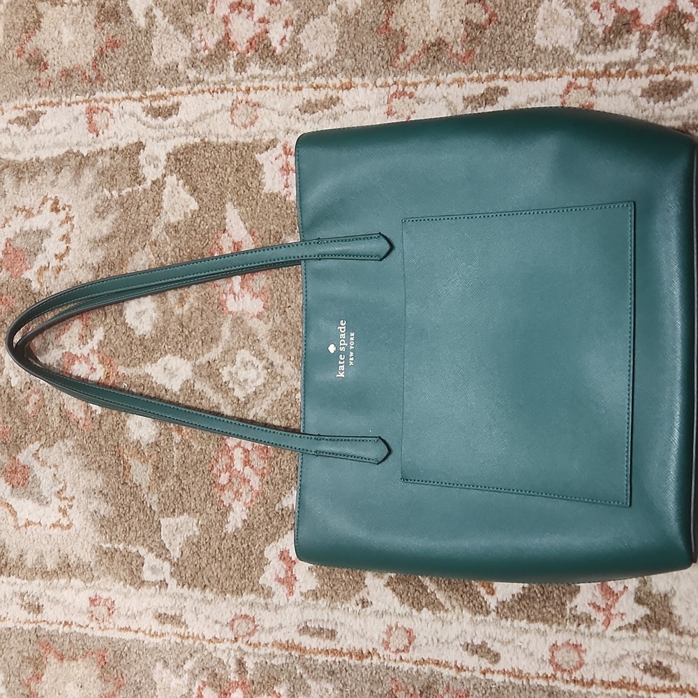 Kate Spade green tote purse